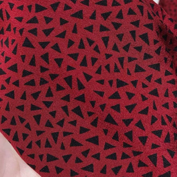 US 6/8 Saint Laurent Tie-Neck Silk Dress NWOT - Picture 11 of 14